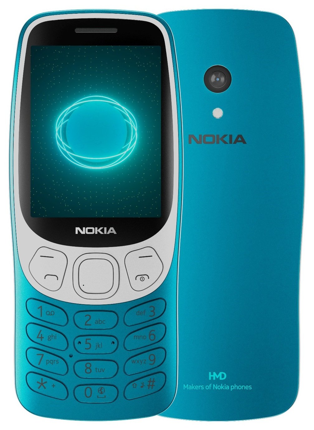 Nokia 3210 4G Scuba Blue UK Unlocked HMD | Classic Button Phone