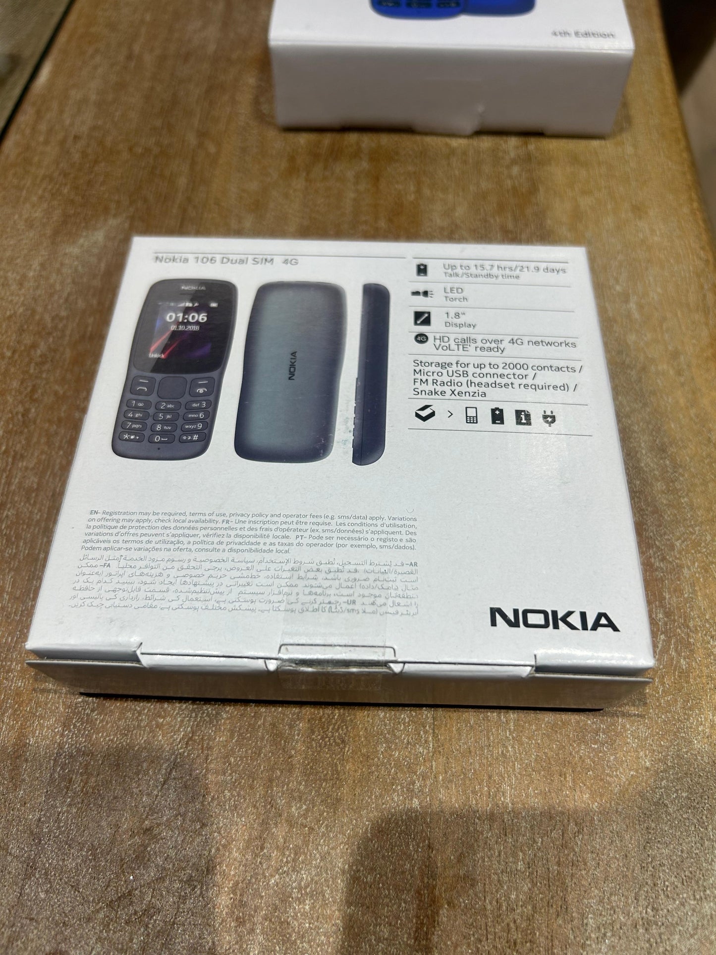 Nokia 106 4G Dual Sim Brand New