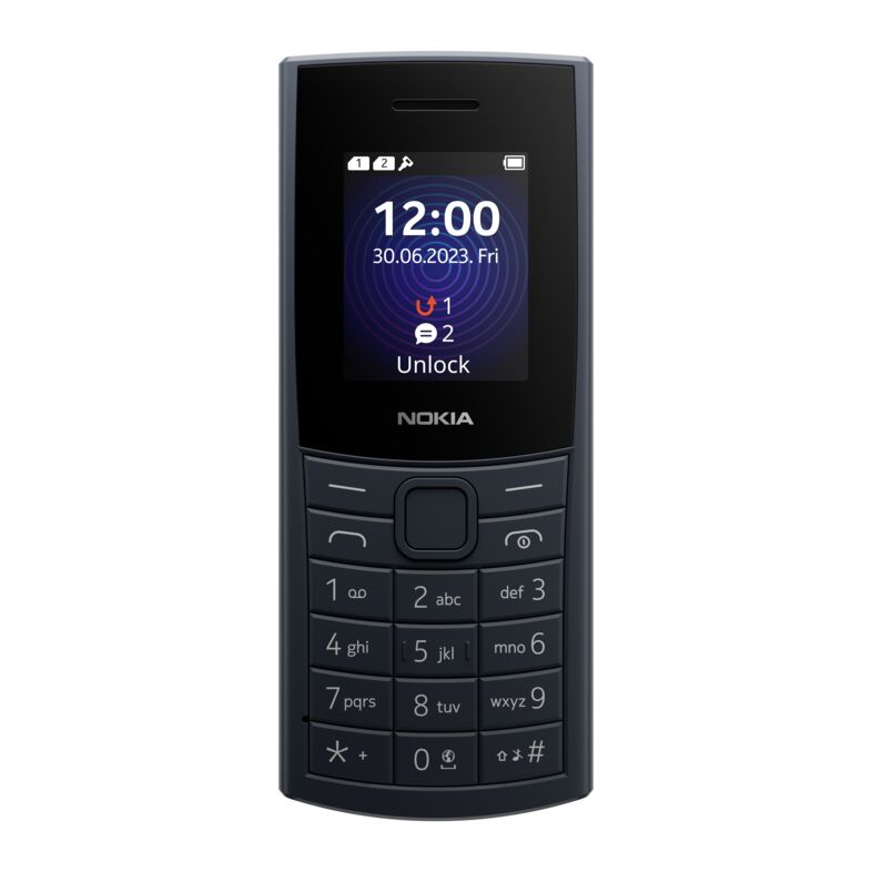 Nokia 110 Midnight Blue UK Unlocked HMD | Simple Feature Phone