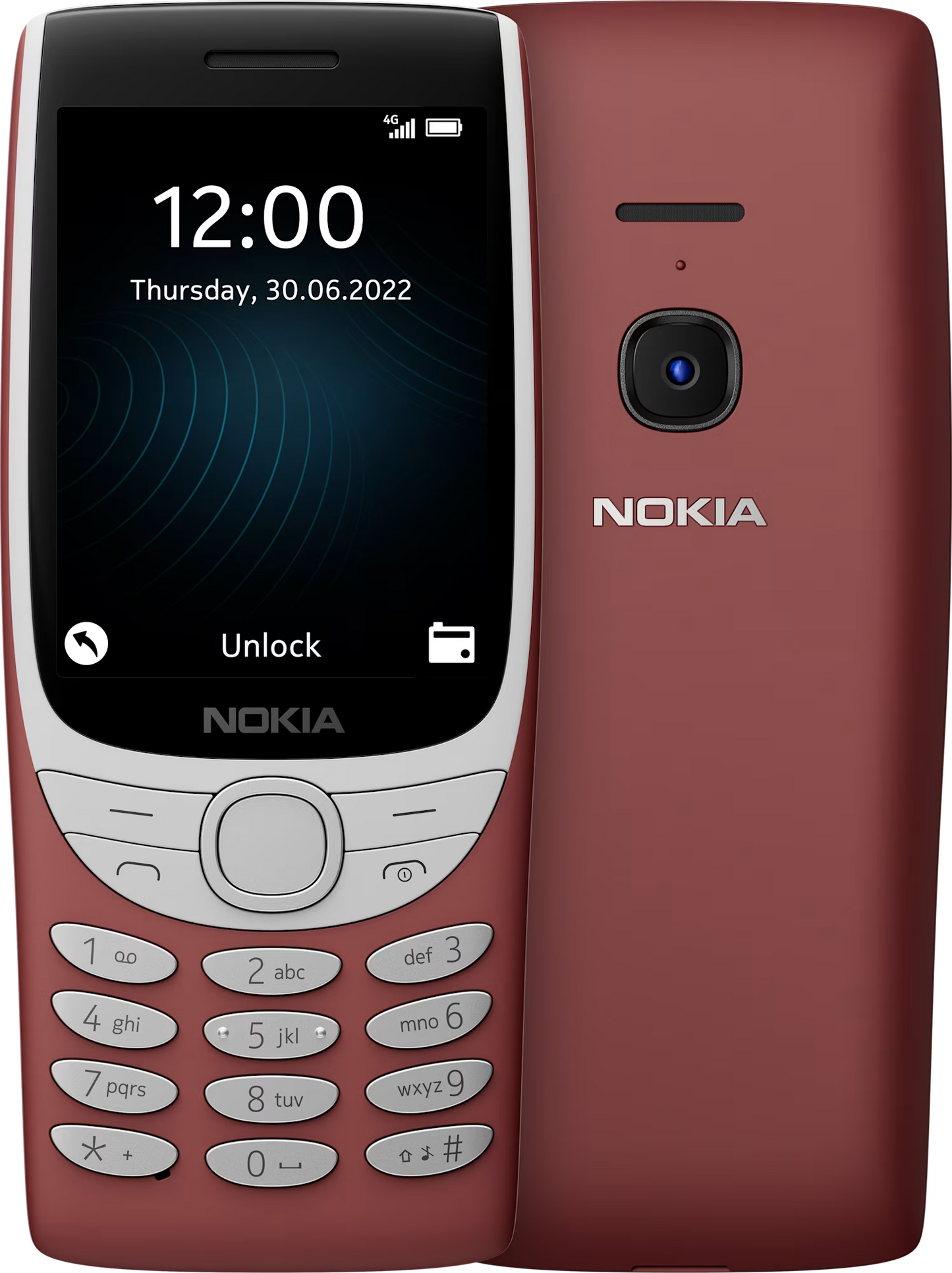 Nokia 8210 4G Brand New ( Red )