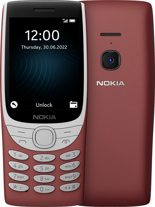 Nokia 8210 4G Brand New ( Red )